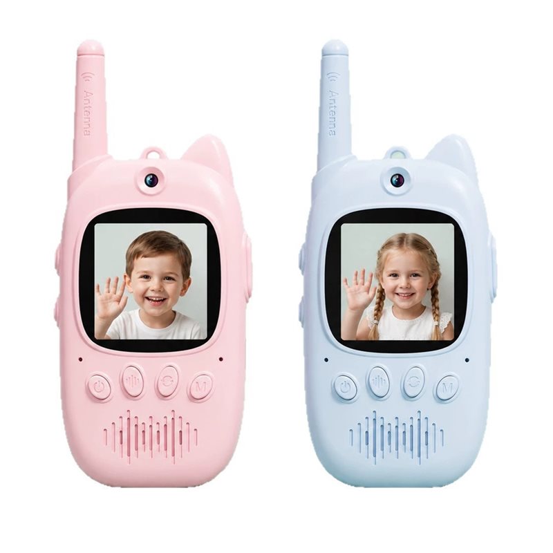 Kids Outdoor Voices - B03B – Walkie-talkie video ricaricabile con