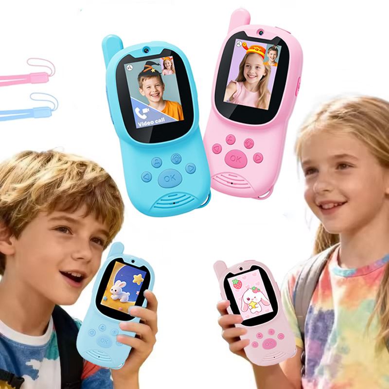 Kids Outdoor Voices - Walkie-Talkie per Bambini (2 Pezzi) con