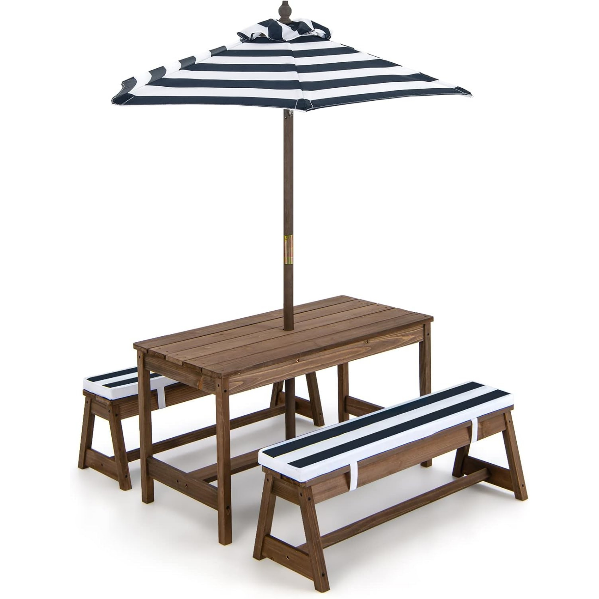 Kids Outdoor Table With Umbrella - Tavolo da Picnic per Bambini con