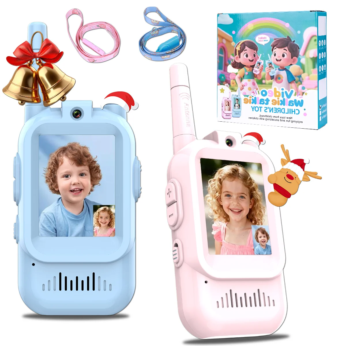 Kids Outdoor Voices - Walkie Talkie video per bambini Confezione