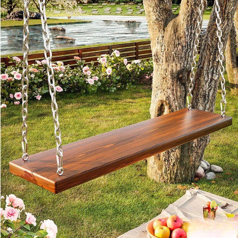 Kids Outdoor Hammock Chair - Sedia a Dondolo da Esterno, Amaca