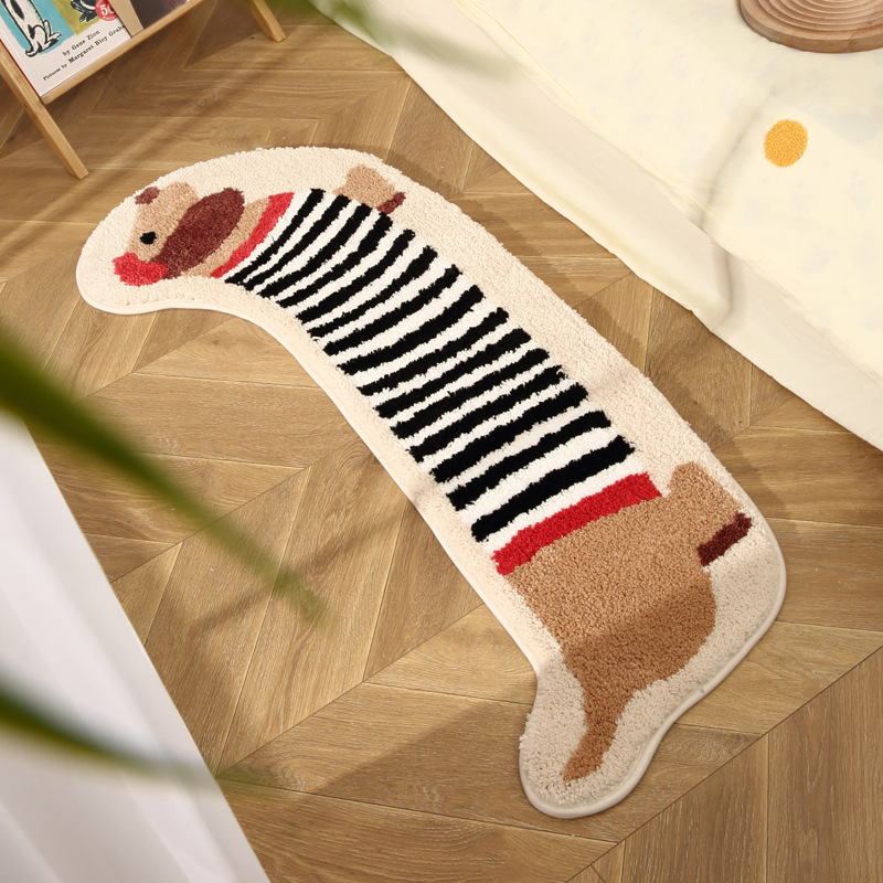 Kids Outdoor Floor Cushions - Adorabile tappeto da comodino per cuccioli,
