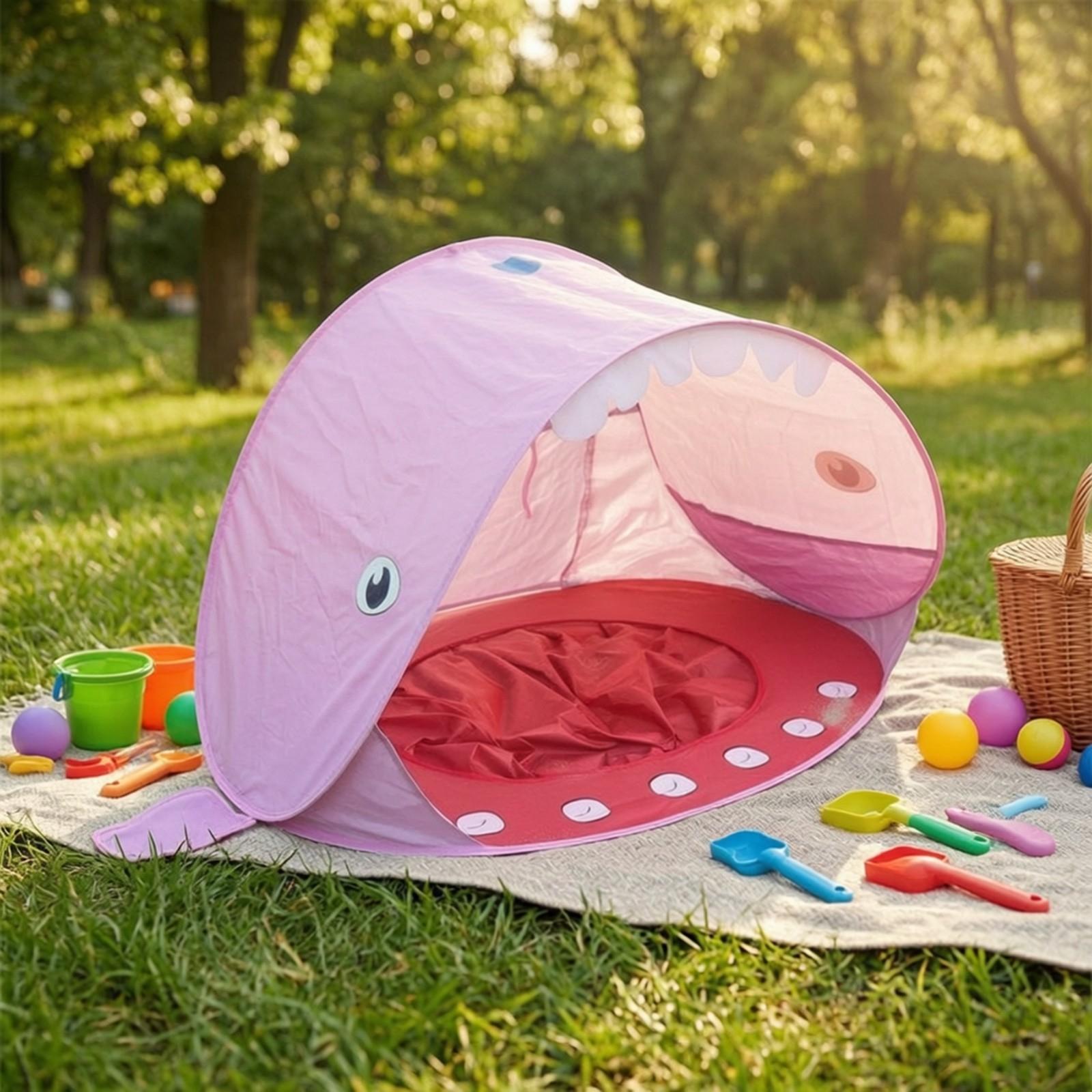 Kids Outdoor Sandbox - Tenda da Spiaggia Pop-Up per Bambini