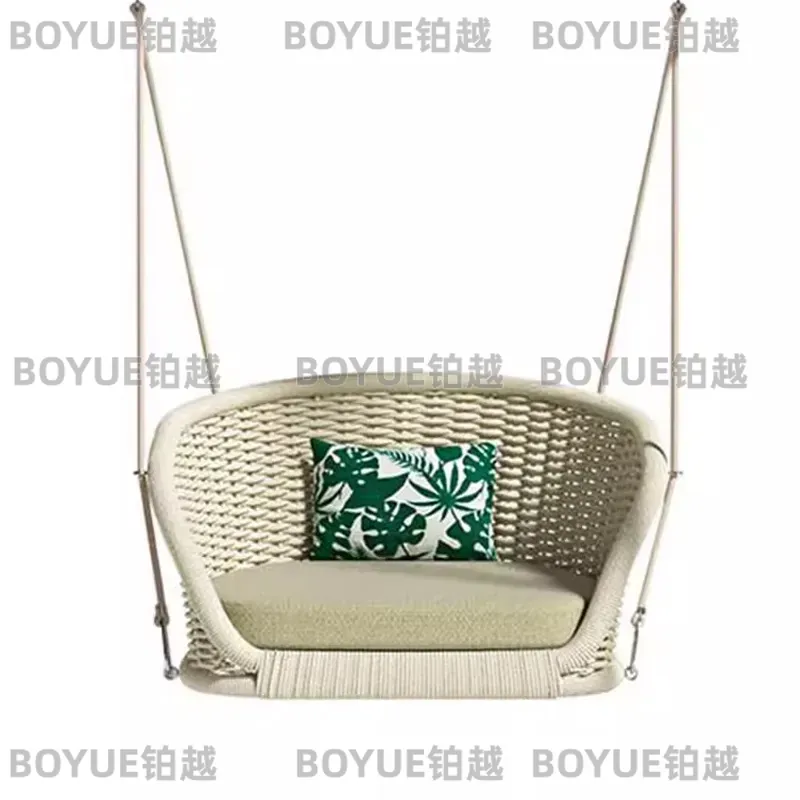 Kids Outdoor Hammock Chair - Sedia a dondolo sospesa in rattan