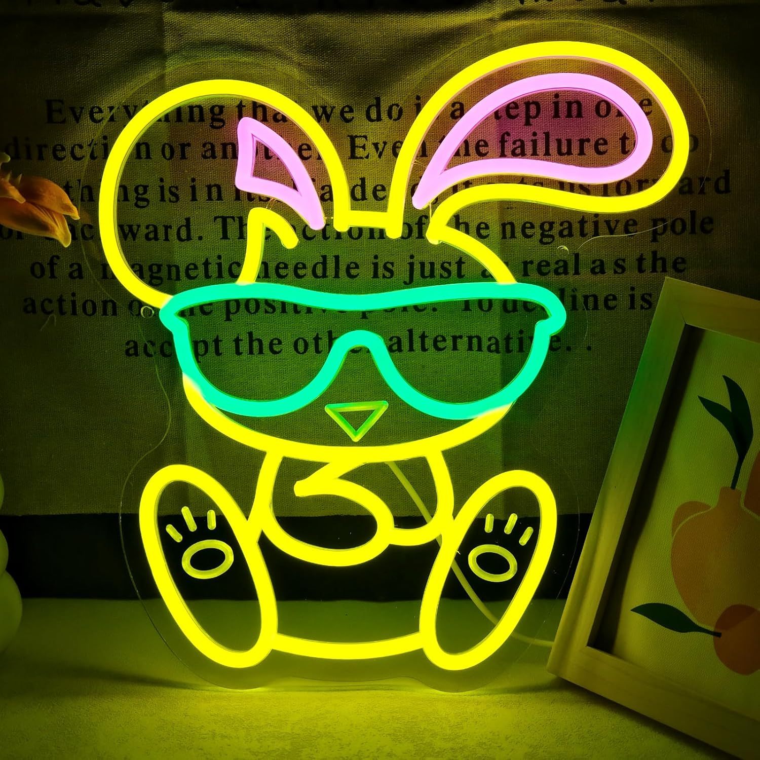 Kids Outdoor Ideas - Insegna al Neon a Forma di