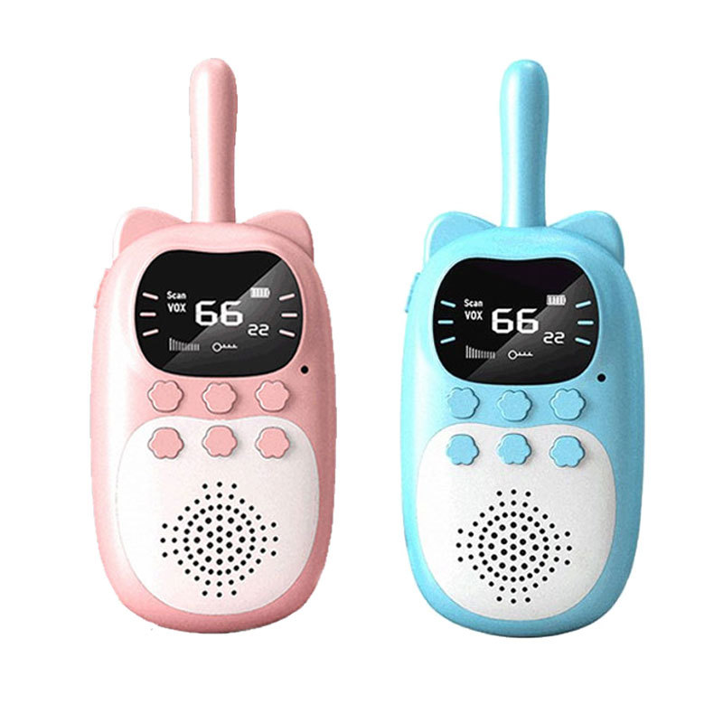 Kids Outdoor Voices - Walkie Talkie per Bambini, Giocattolo Interfono