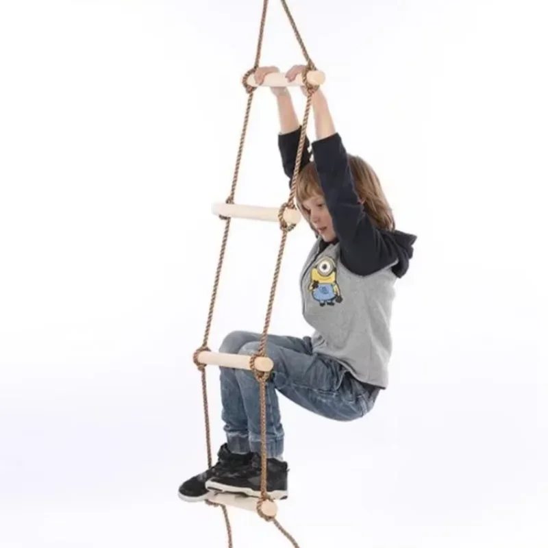 Kids Outdoor Climbing Structure - Scala di Corda per Arrampicata per