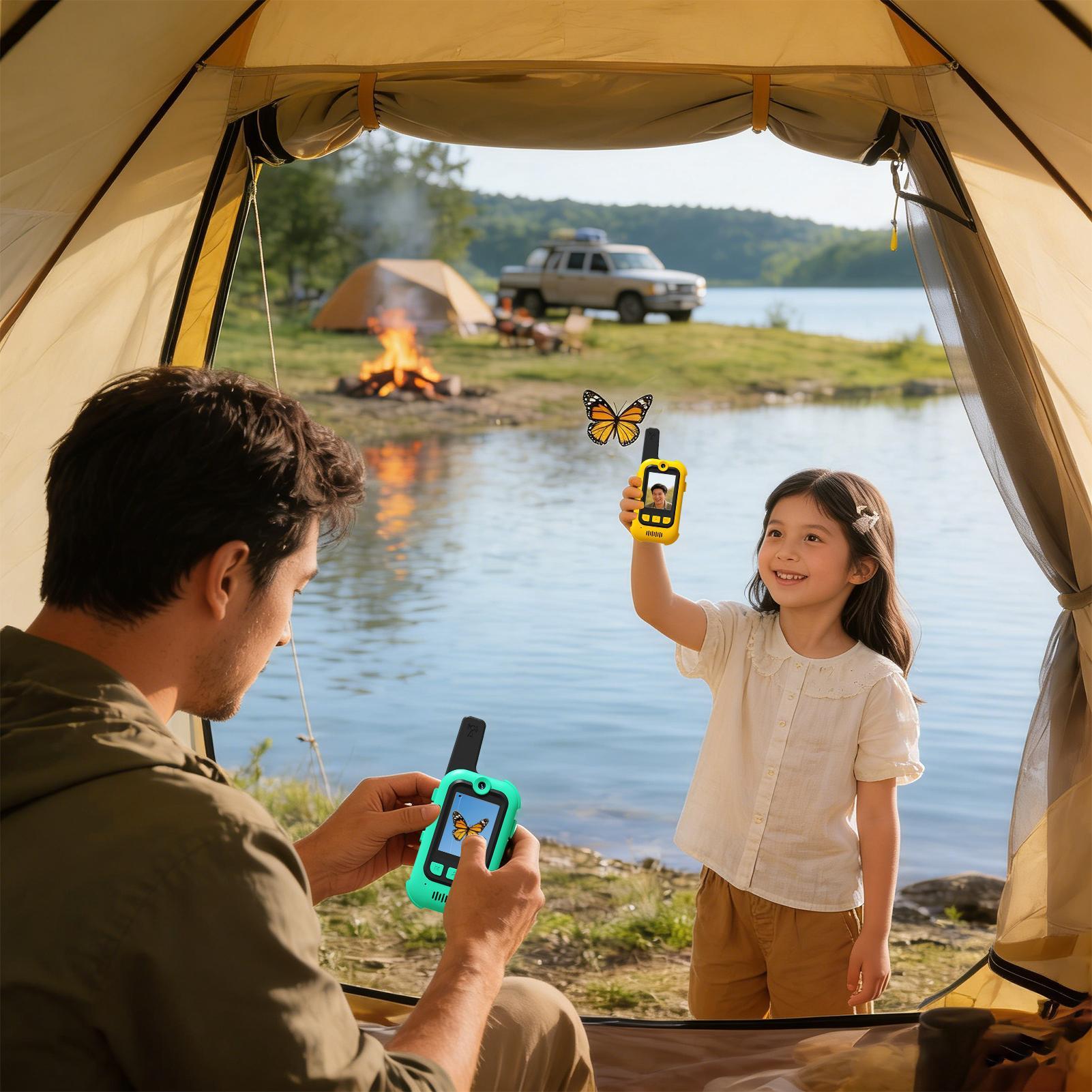 Kids Outdoor Voices - Walkie Talkie per bambini Cambia voce