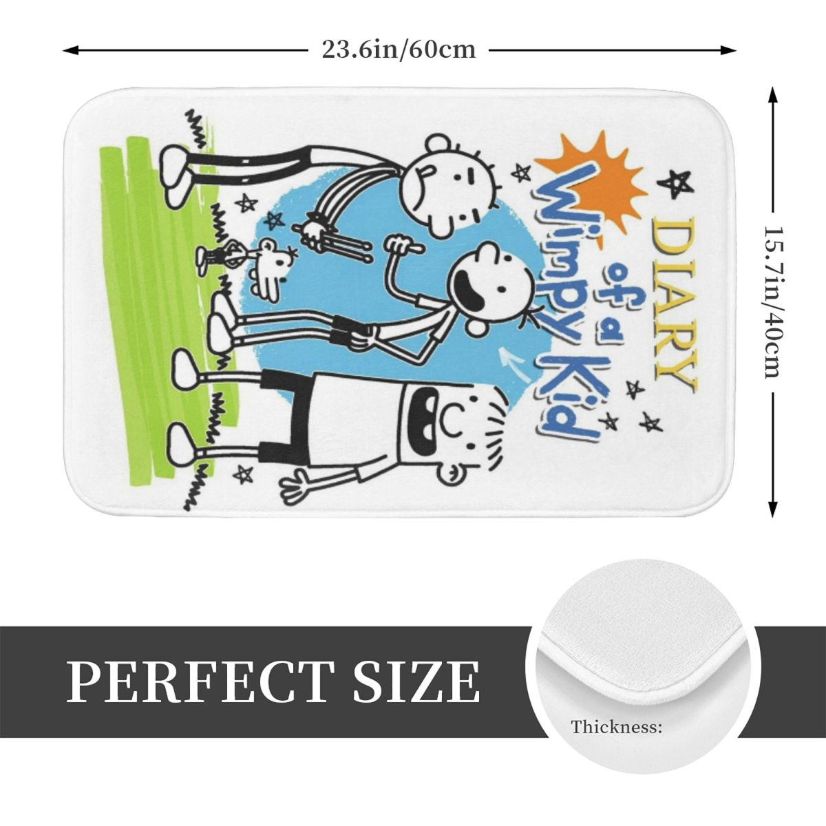 Diary Of A Wimpy Kid - Tappeti - Kids Outdoor Floor Cushions recensione e prezzo