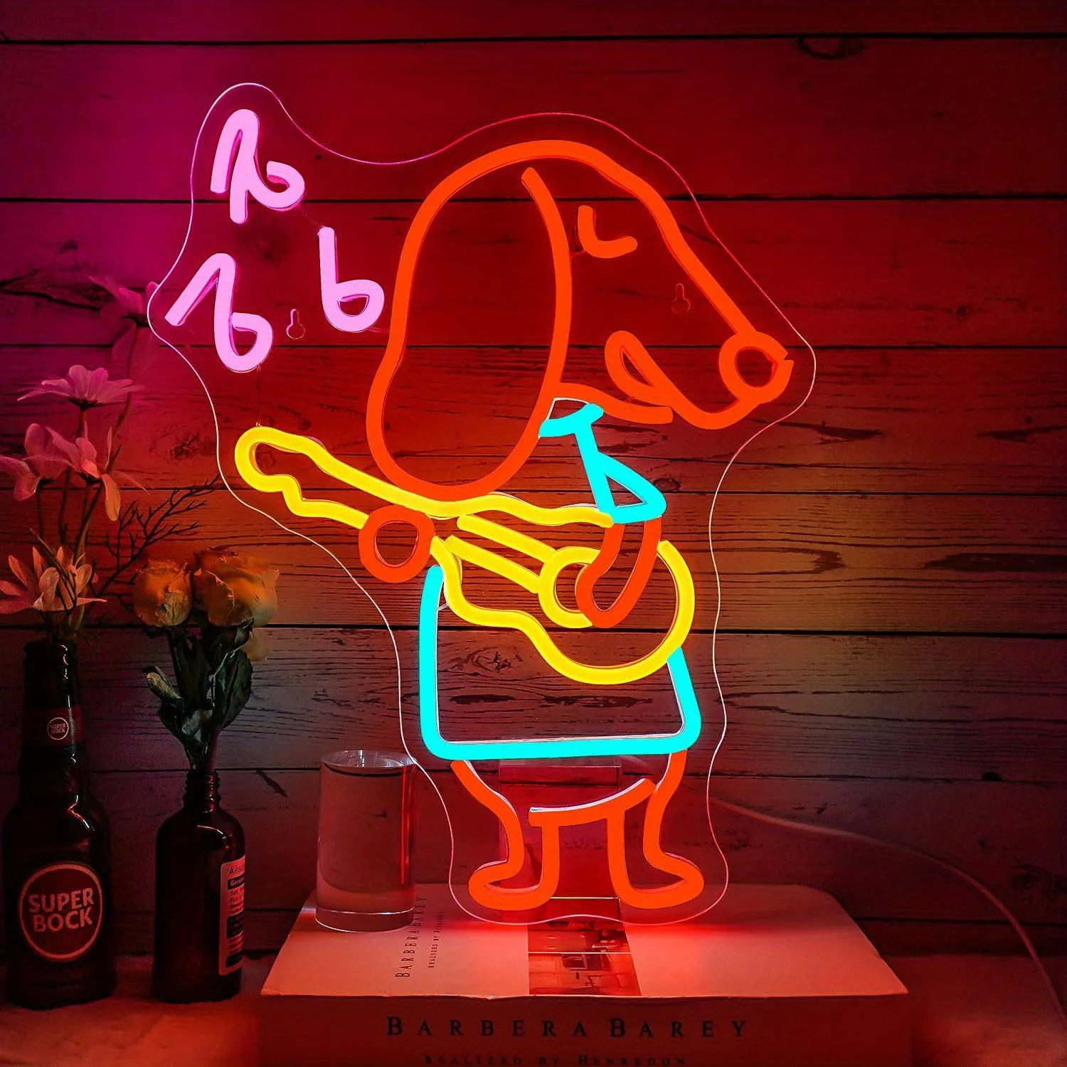 Insegna al Neon Dab Dog con Ca - Kids Outdoor Ideas recensione e prezzo