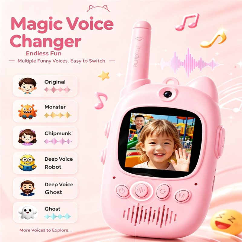 B03B – Walkie-talkie video ric - Kids Outdoor Voices recensione e prezzo