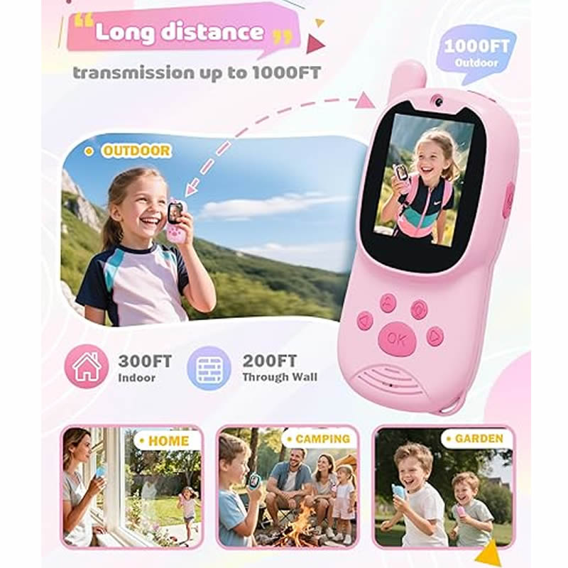 Walkie-Talkie per Bambini (2 P - Kids Outdoor Voices recensione e prezzo
