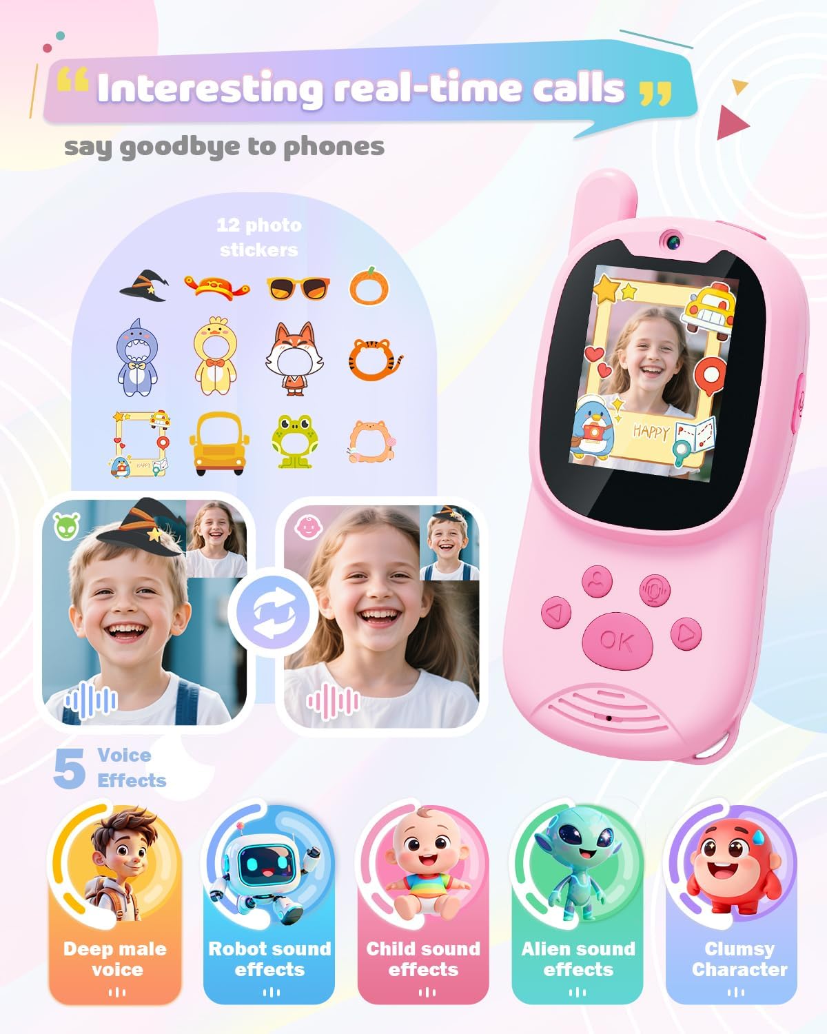 Walkie-Talkie per Bambini (2 P - Kids Outdoor Voices recensione e prezzo