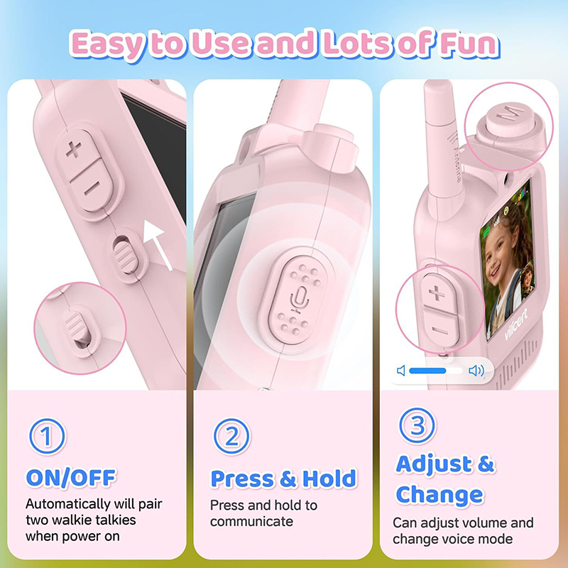 Walkie Talkie video da 2 pezzi - Kids Outdoor Voices recensione e prezzo