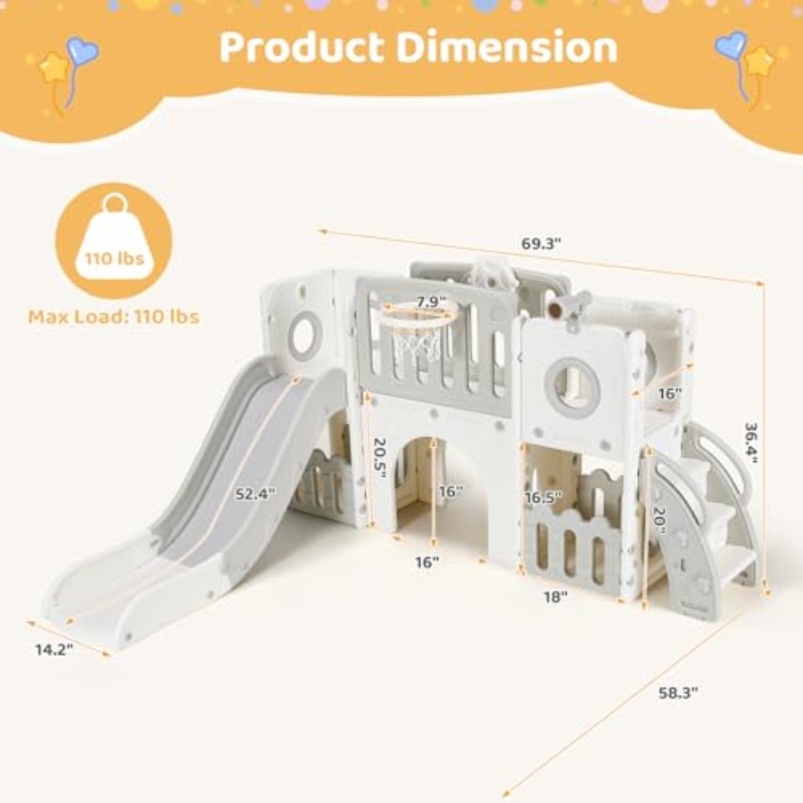 Set Scivolo 9 in 1 per Bambini - Kids Outdoor Gear recensione e prezzo