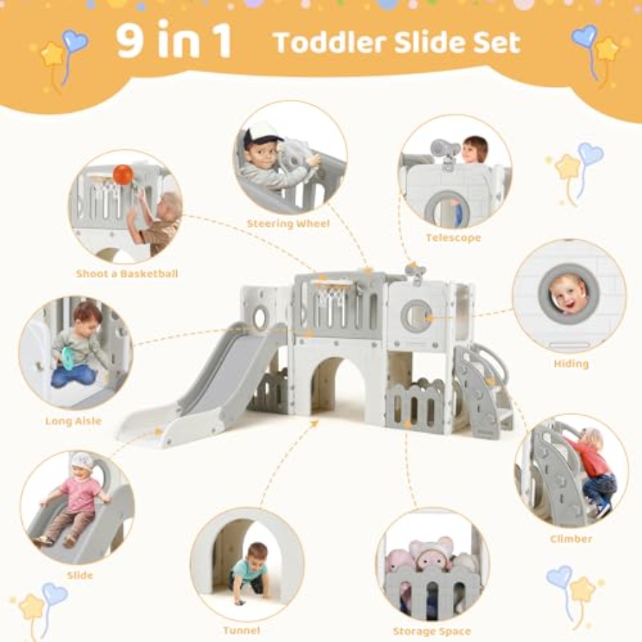 Set Scivolo 9 in 1 per Bambini - Kids Outdoor Gear recensione e prezzo