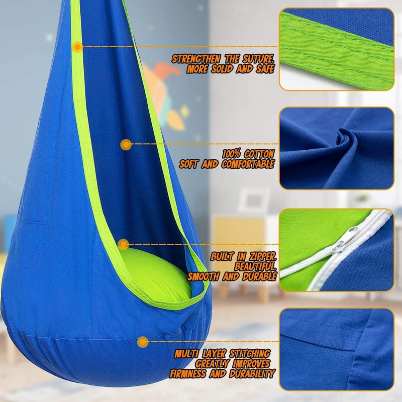 Sedia a dondolo sospesa per ba - Kids Outdoor Hammock Chair recensione e prezzo