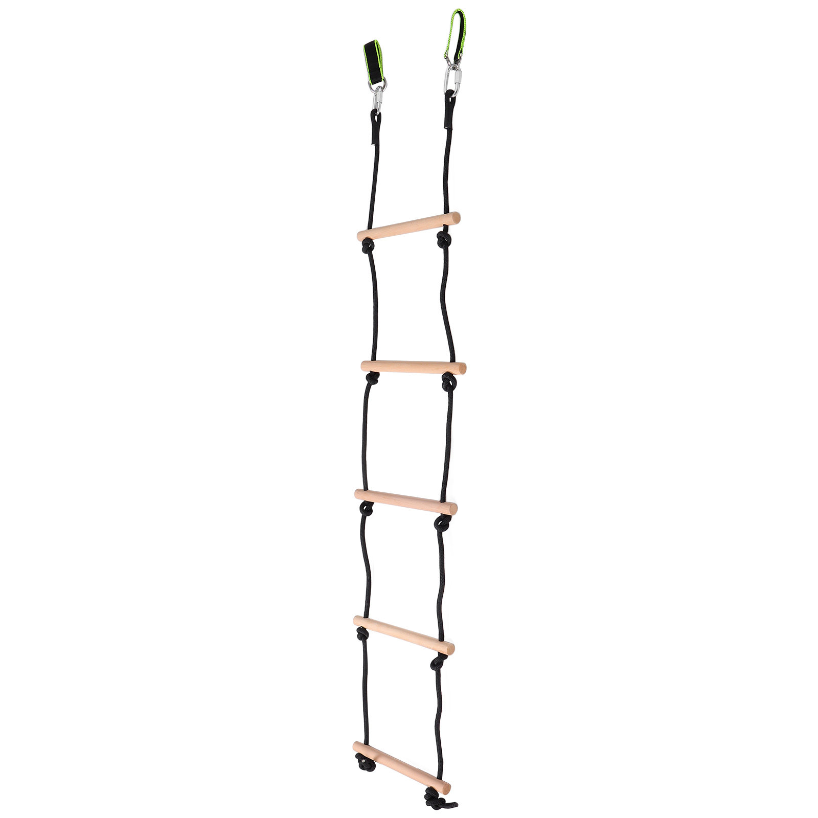 1 set di attrezzature per atti - Kids Outdoor Wooden Climbing Frame recensione e prezzo