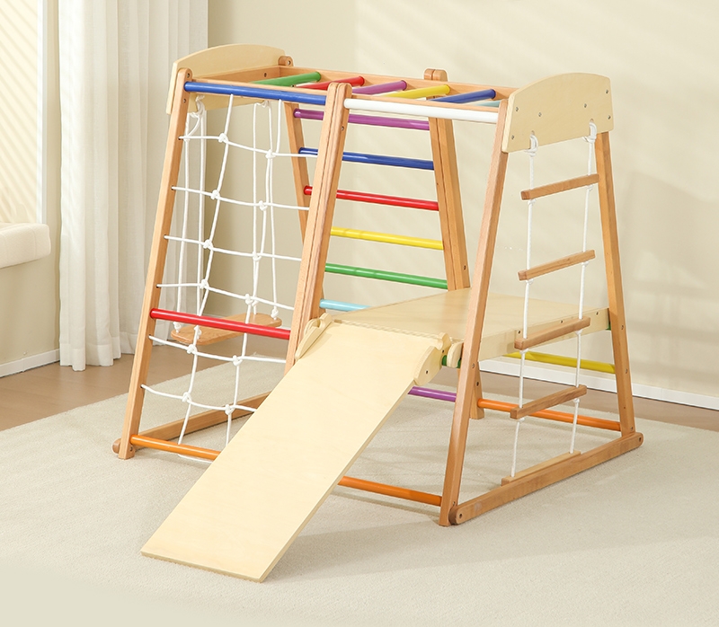 Palestra da arrampicata Montes - Kids Outdoor Wooden Climbing Frame recensione e prezzo