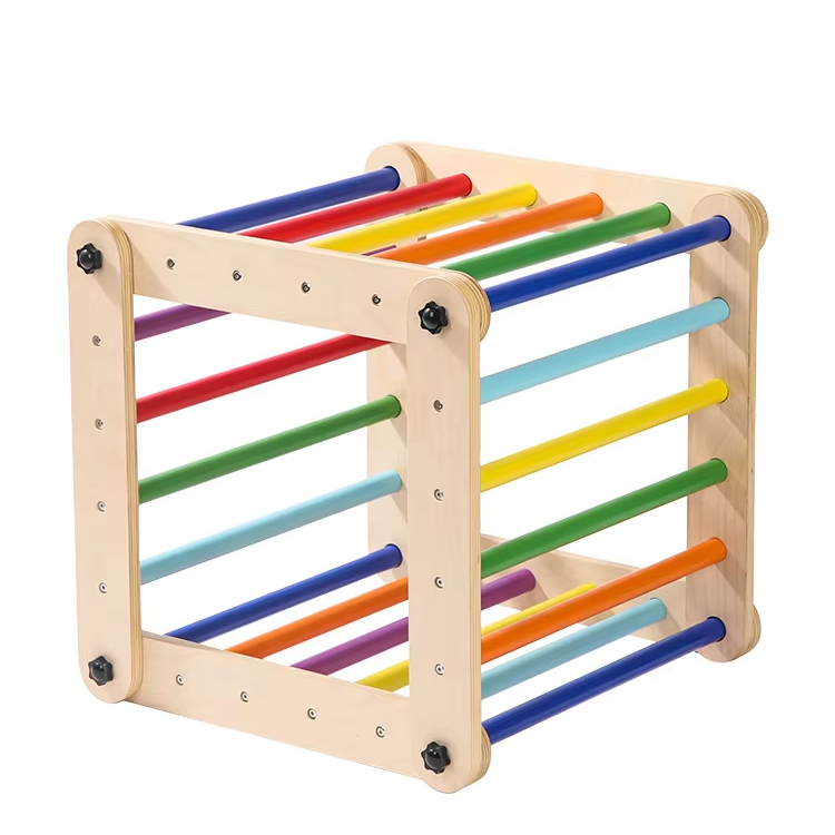 Set di 3 Strutture per Arrampi - Kids Outdoor Wooden Climbing Frame recensione e prezzo