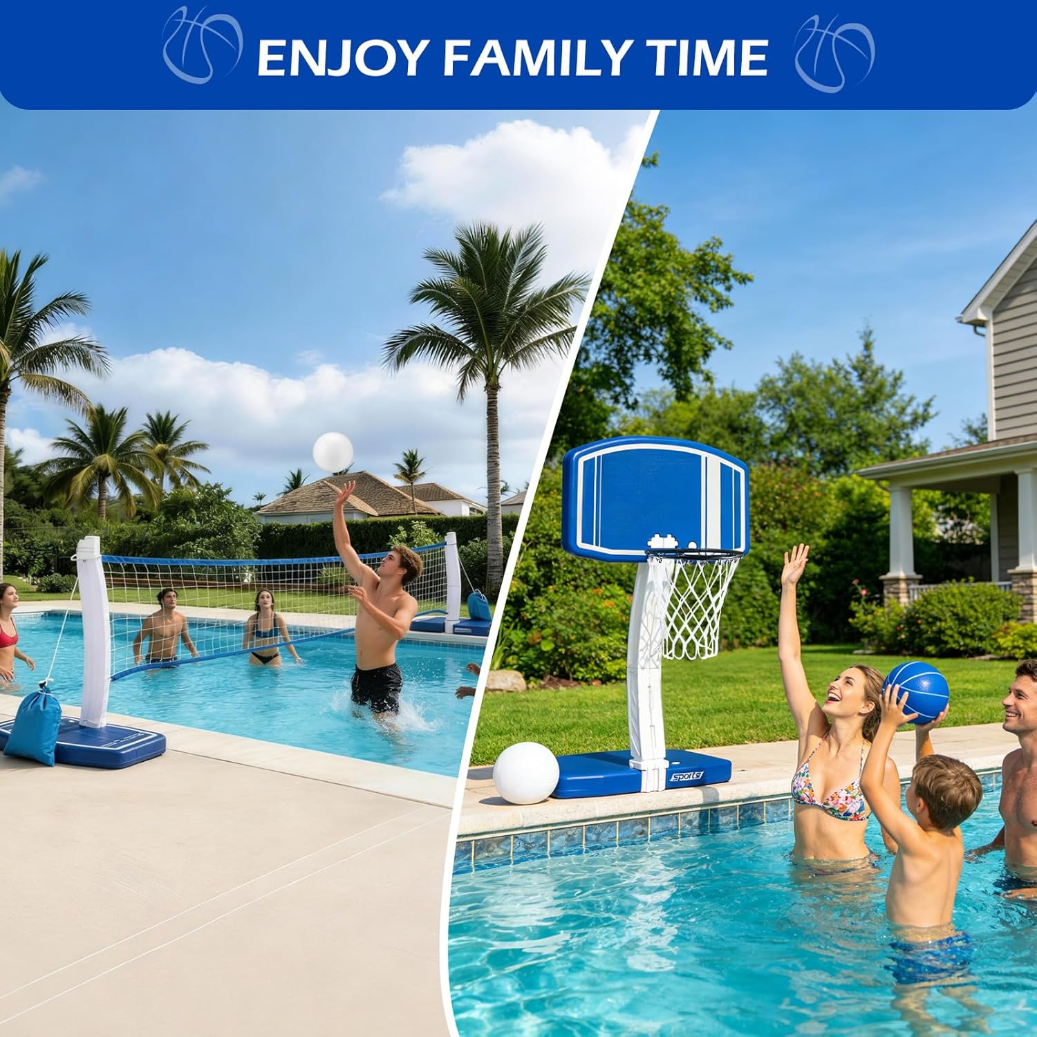 Canestro da basket e rete da p - Outdoor Games For Kids recensione e prezzo