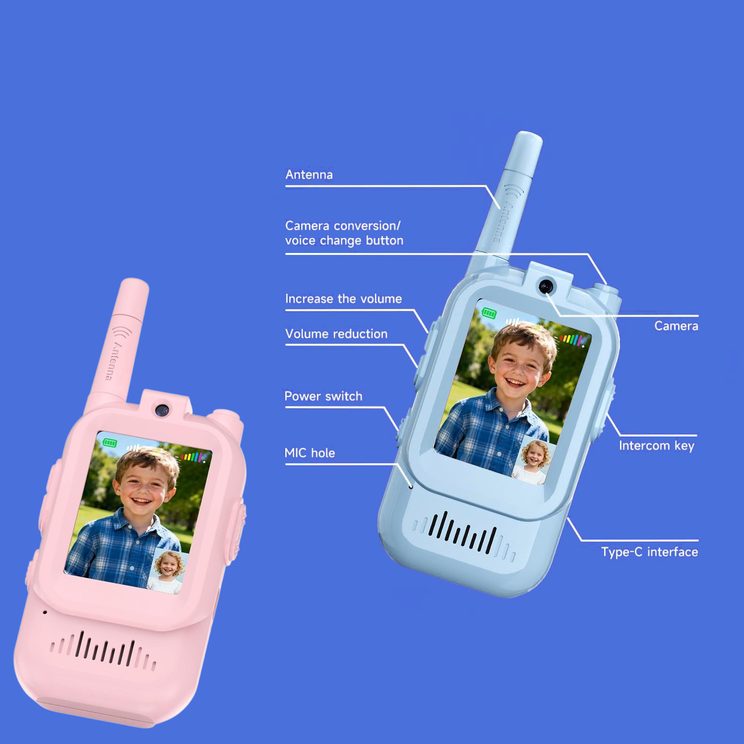 Walkie-Talkie Video per Bambin - Kids Outdoor Voices recensione e prezzo