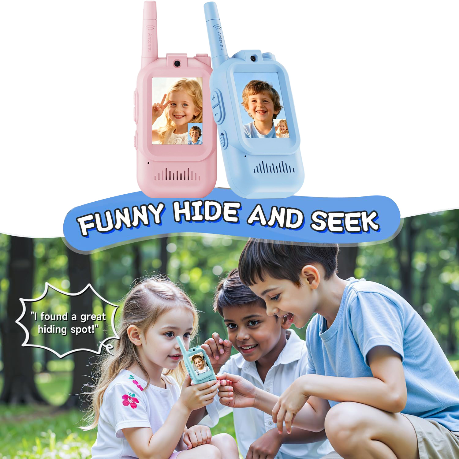 Walkie-Talkie Video per Bambin - Kids Outdoor Voices recensione e prezzo