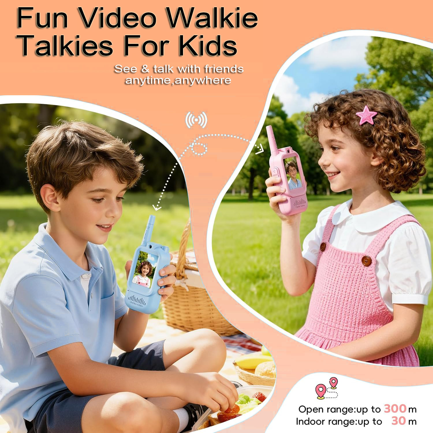 Walkie-Talkie Video per Bambin - Kids Outdoor Voices recensione e prezzo