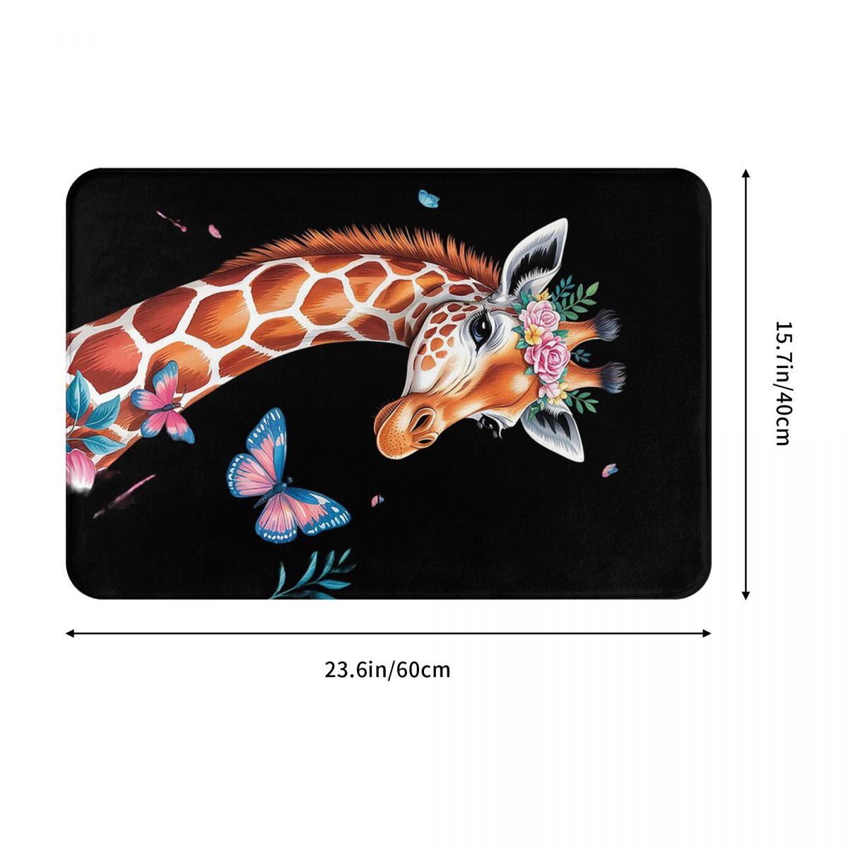 Giraffa Carina con Fiori | Tap - Kids Outdoor Floor Cushions recensione e prezzo