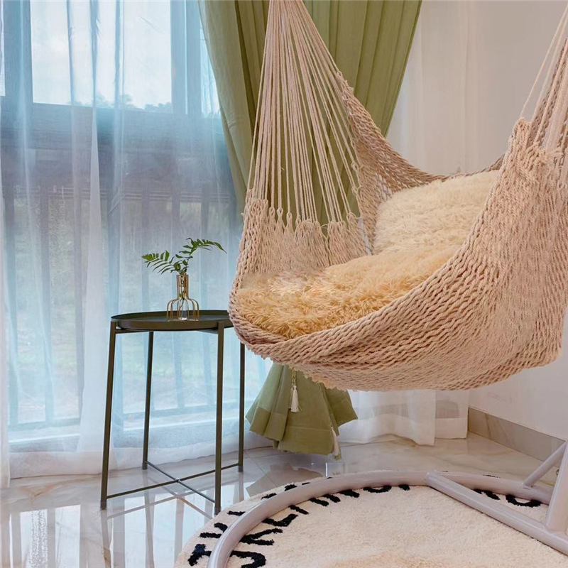 Amaca bianca in stile nordico  - Kids Outdoor Hammock Chair recensione e prezzo