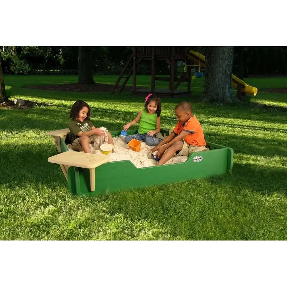 Sandbox in plastica SandLock 5 - Kids Outdoor Sandbox recensione e prezzo