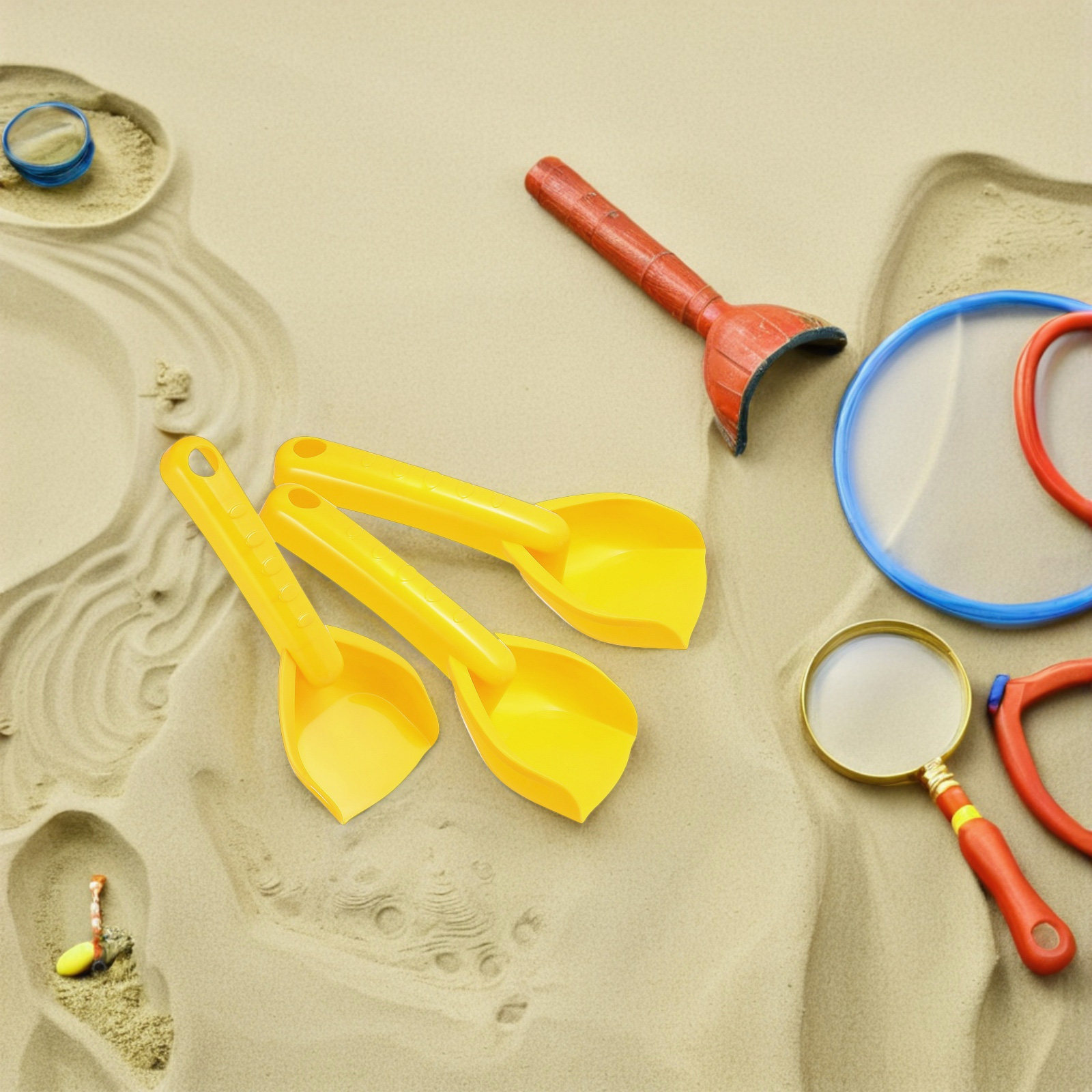 Set di 16 mini pale da spiaggi - Kids Outdoor Sandbox recensione e prezzo