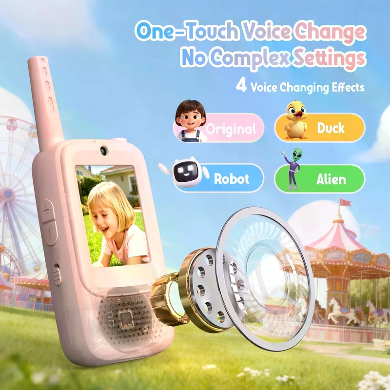 Walkie-Talkie con video per ba - Kids Outdoor Voices recensione e prezzo
