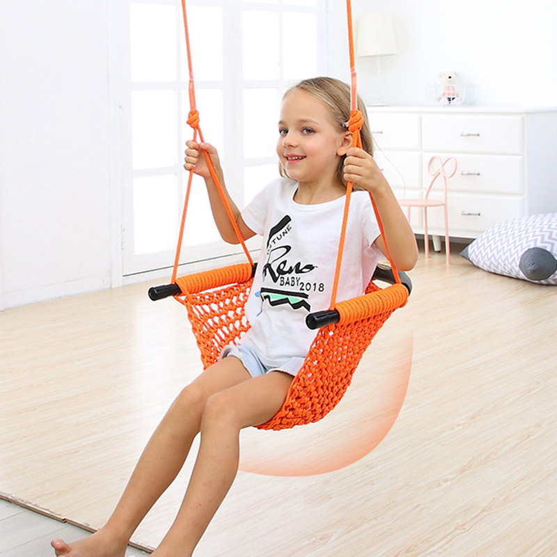 Sedia a dondolo portatile per  - Kids Outdoor Hammock Chair recensione e prezzo