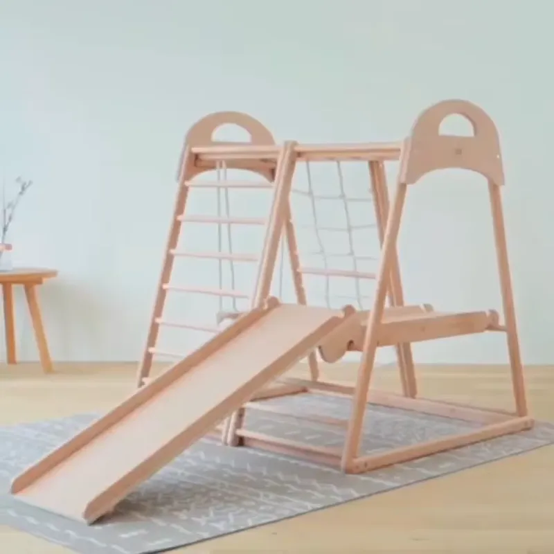 Set da Arrampicata per Bambini - Kids Outdoor Wooden Climbing Frame recensione e prezzo
