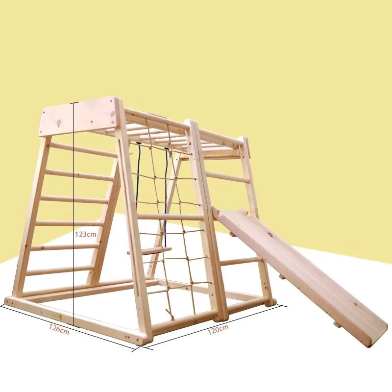 Set da Arrampicata per Bambini - Kids Outdoor Wooden Climbing Frame recensione e prezzo