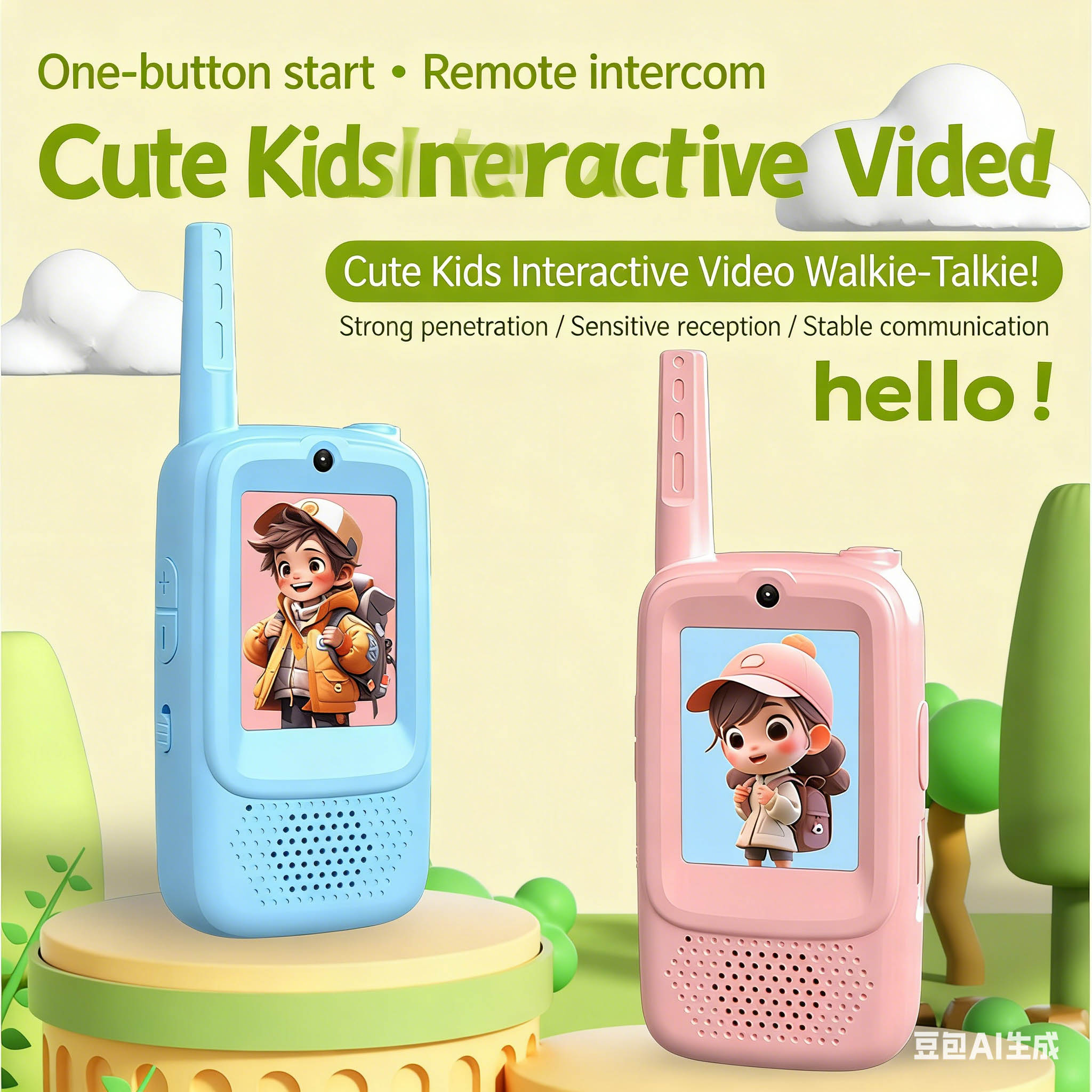 2PCS Video Per Bambini Video W - Kids Outdoor Voices recensione e prezzo