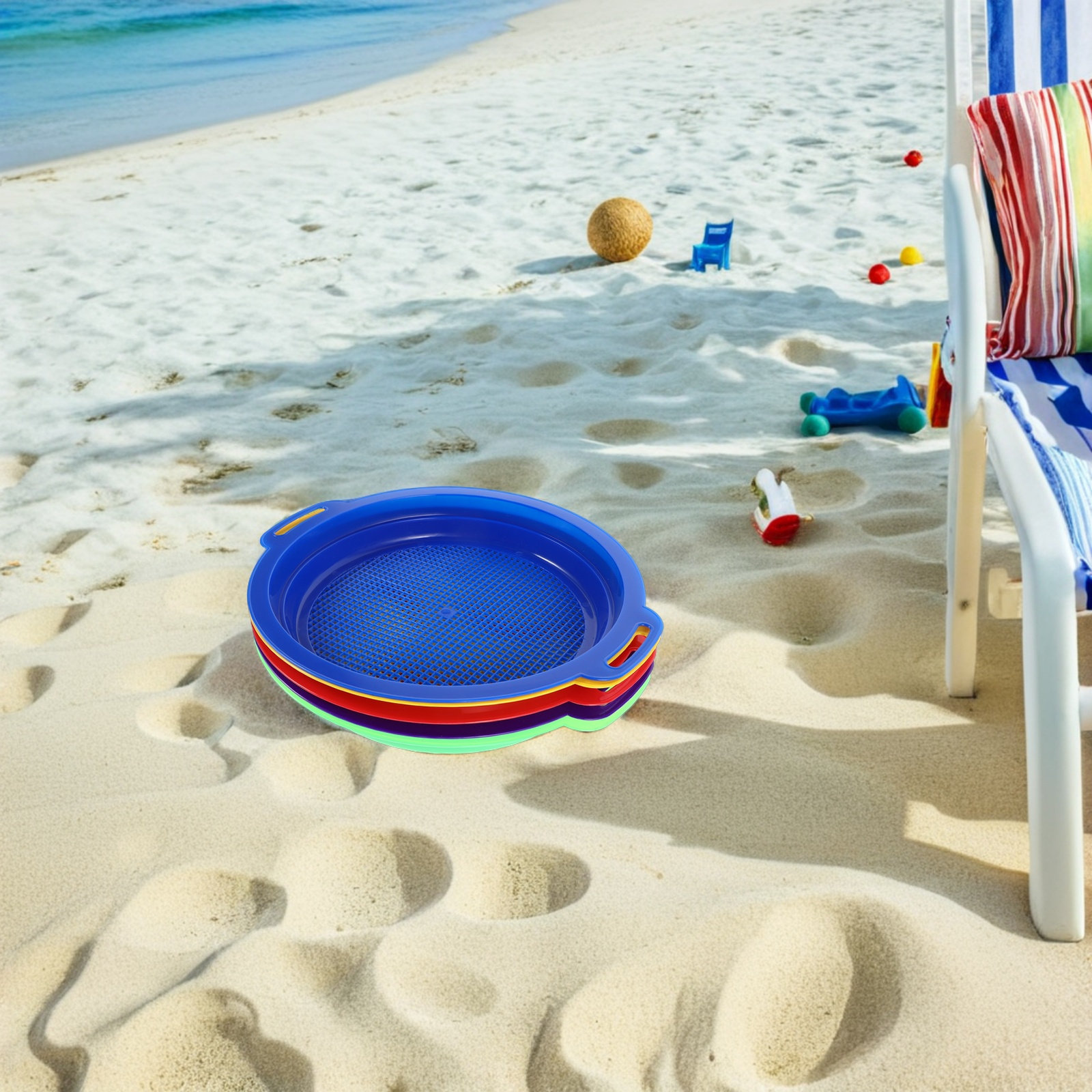 Set da 5 pezzi di setacci per  - Kids Outdoor Sandbox recensione e prezzo