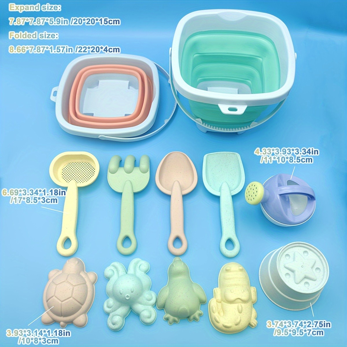 Set da 11 Pezzi per Giochi in  - Kids Outdoor Sandbox recensione e prezzo
