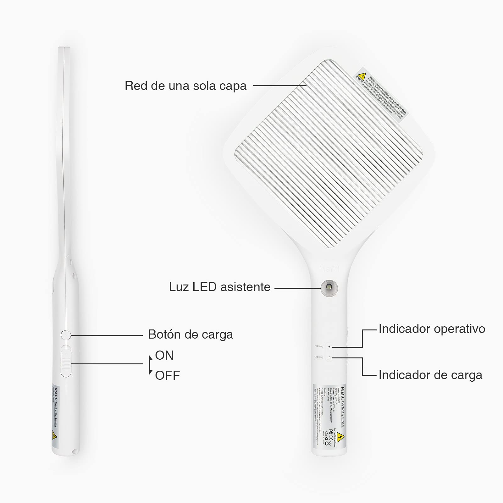 Mafiti Swatter potente USB ric - Bug Catching Kit recensione e prezzo